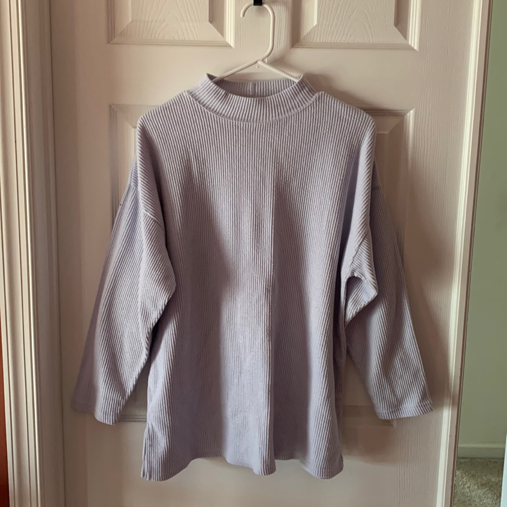 Light purple sweater from Metropolitan